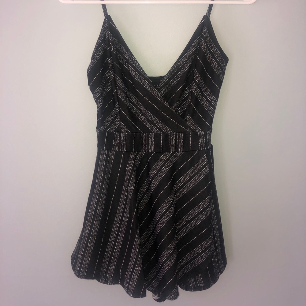 Windsor Pinstripe Romper